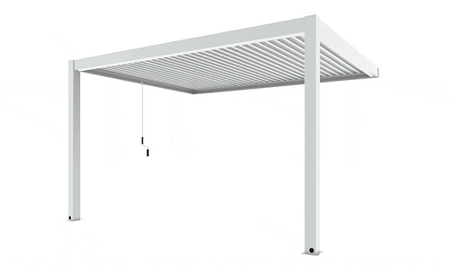 Luxe Louvres 3 x 4m Wall Mounted - 4 Variations (FS) #112
