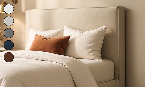 Benson Box Piped Edge Headboard #1