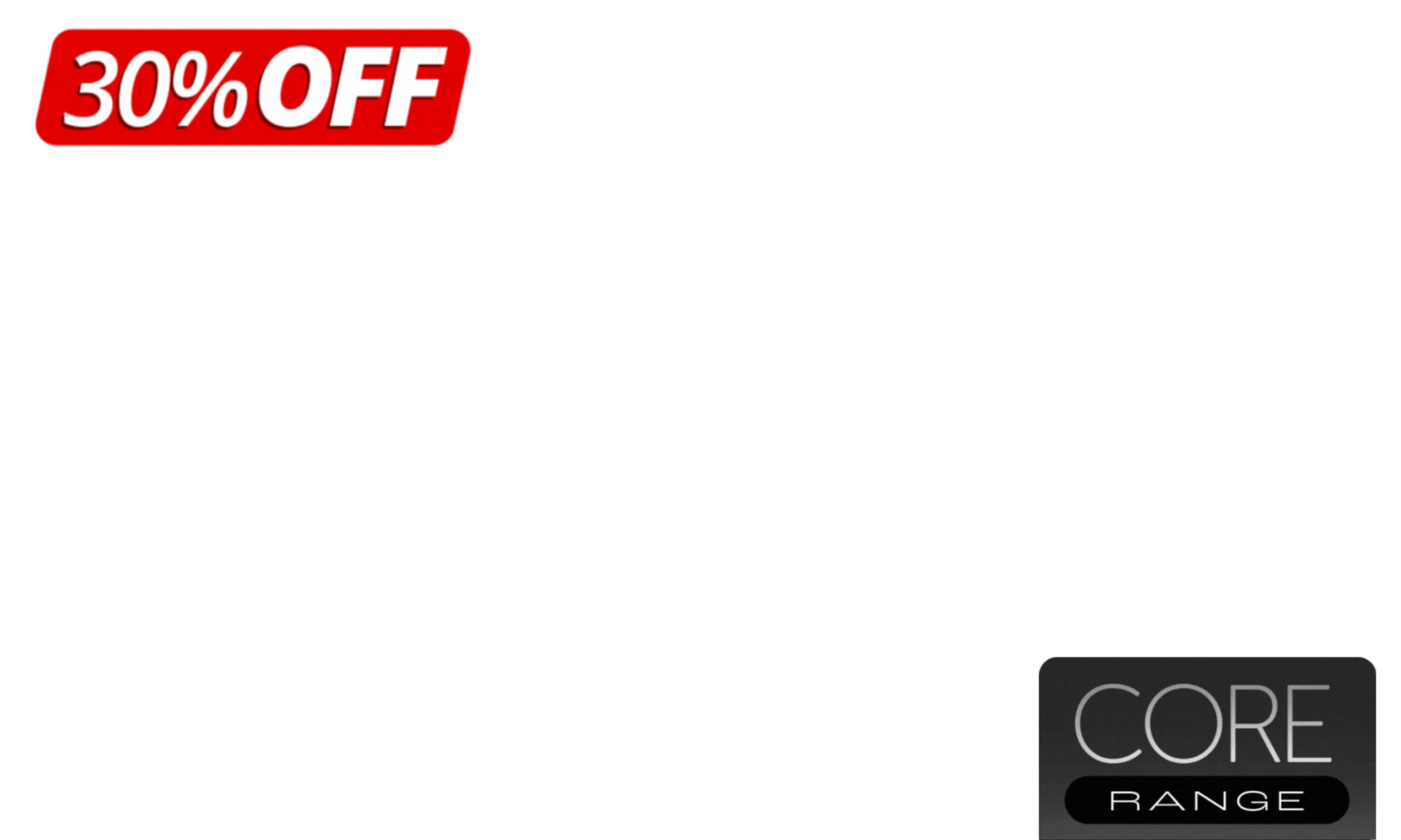 <strong>Complete the Look with 30% Off Selected Core Accessories </strong>Block the wind, hide the neighbours, and look damn good doing it. T&Cs apply. Ends Monday.