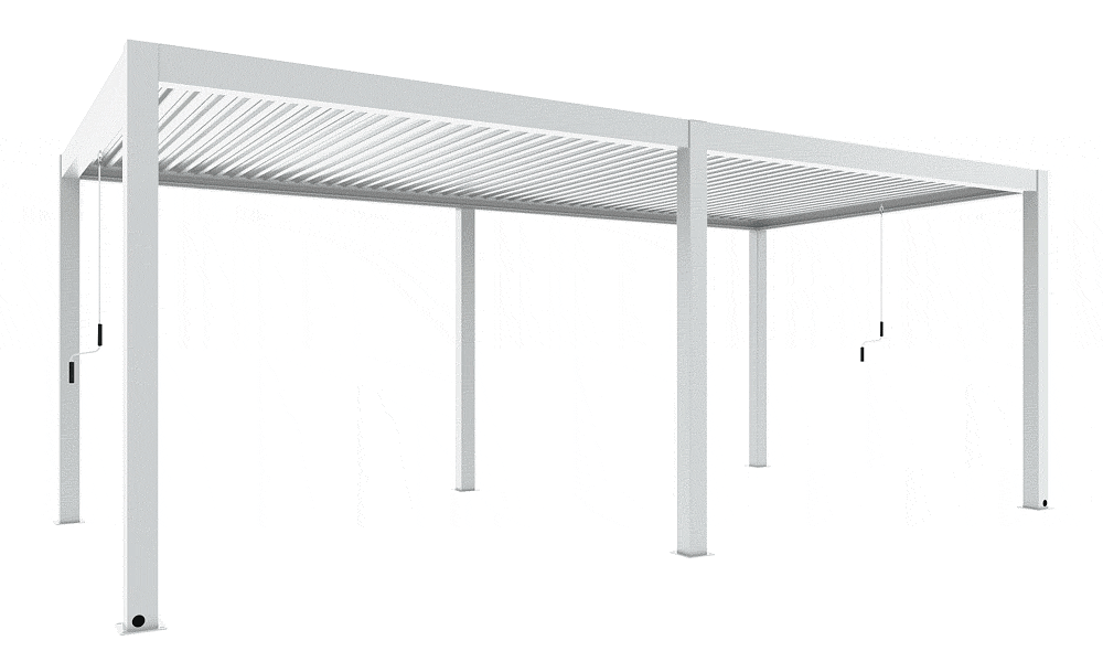 Luxe Louvres 6 x 3m Freestanding - 9 Variations #76
