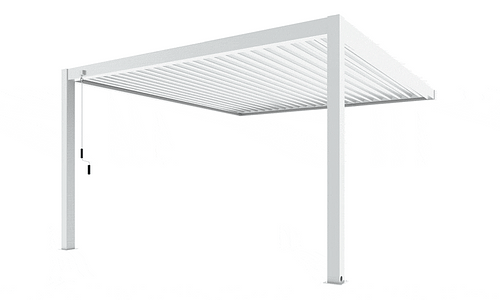 Luxe Louvres 4 x 4m Wall Mounted - 7 Variations #143