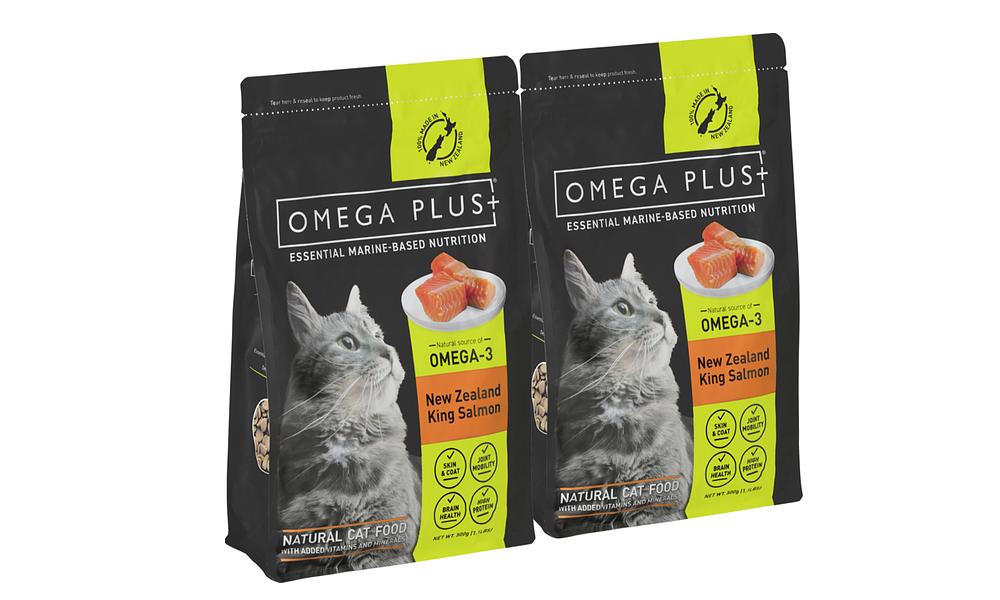 Omega Plus King Salmon Dry Cat Food Container Door Ltd