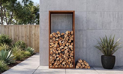 Rectangular Corten Storage Box - 1.8 #150