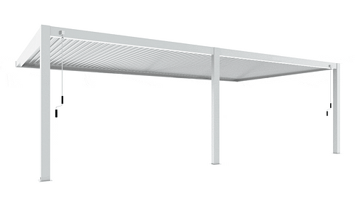 Luxe Louvres 8 x 4m Wall Mounted - 3 Variations #125