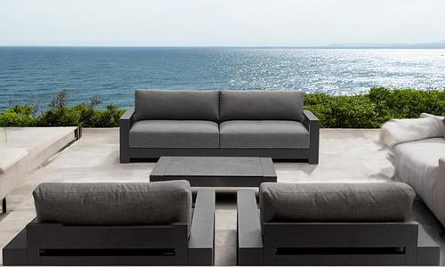 Gio 5-Seater Sofa Set - Anthracite #78