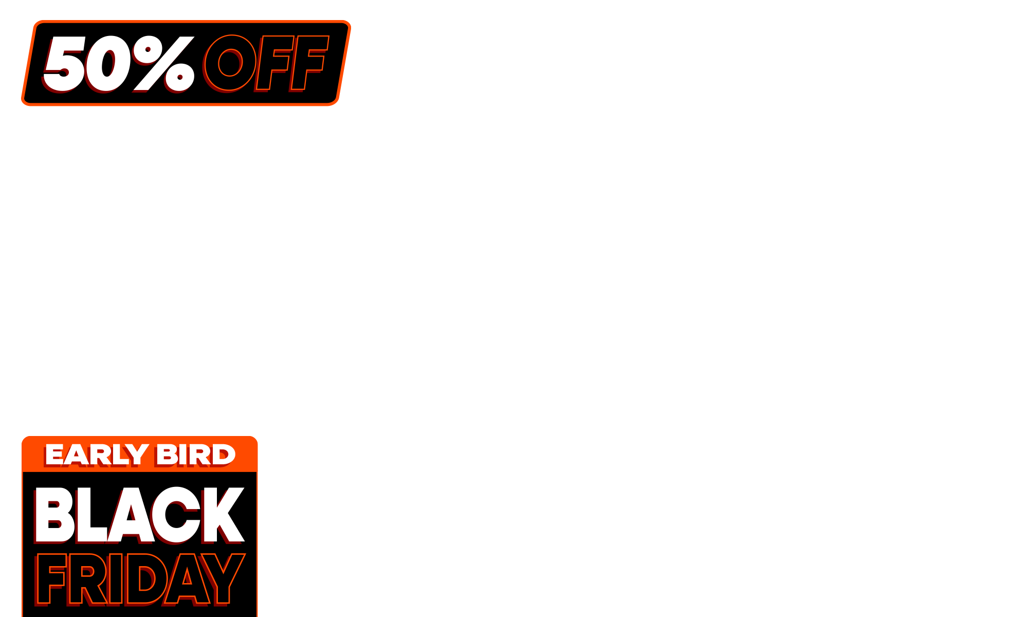<b><span>Early Bird Black Friday Deals</span> </b>are here and the savings are just getting started 🔥 <b>Enjoy <span>epic deals, fresh </span>drops, and summer favourites for less. </b><i>Limited Time Only or while stocks last. </i><i>T's &C's Apply.</i>