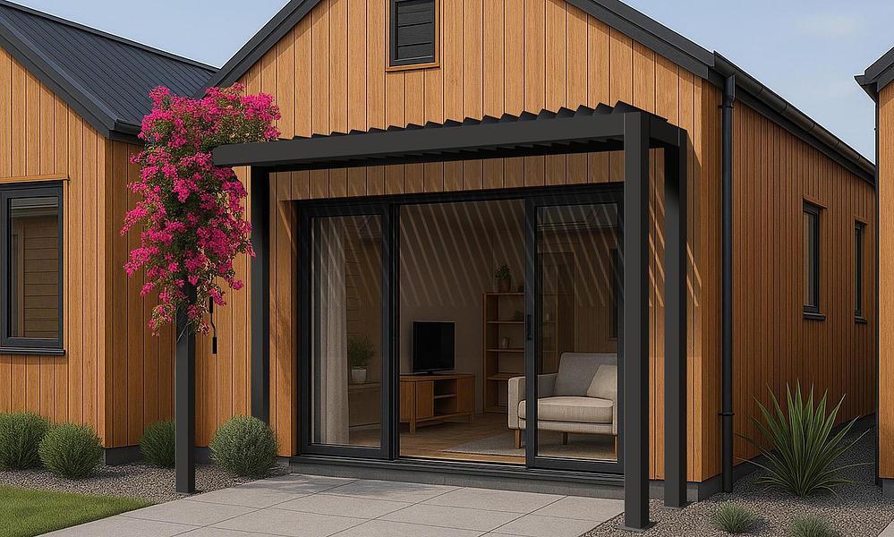Shade and Shelter Pergola 1m x 3m - 3 Colours #63