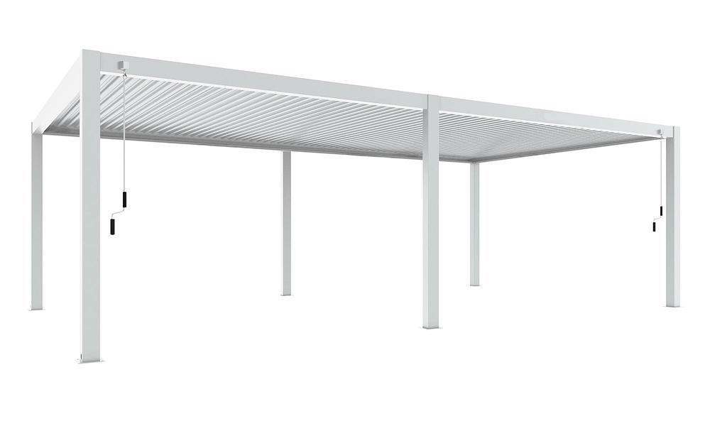 Luxe Louvres 8 x 4m Freestanding - 4 Variations (FS) #115