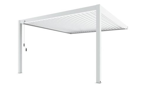 Luxe Louvres 4 x 4m Wall Mounted - 4 Variations (FS) #120