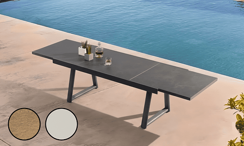 Resort Collection Extension Dining Table - 3 Colours #7