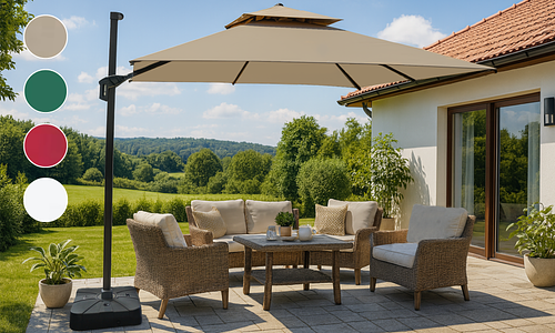 Lume Cantilever Umbrella - 4 Colours #21