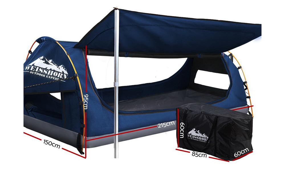 Double swag outlet tent