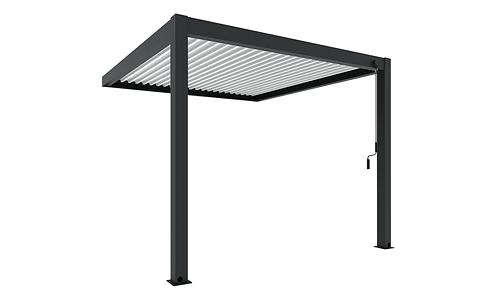 Luxe Louvres 3 x 3m Wall Mounted (FS) - 2 Variations #110