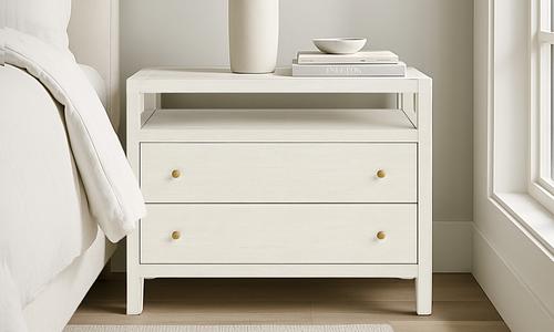 Demi Nightstand - White #3