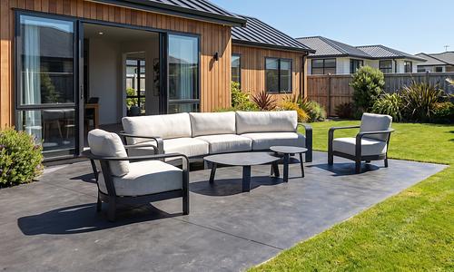 Havana 5 Seater Sofa Set - Ebony Wood-look #4