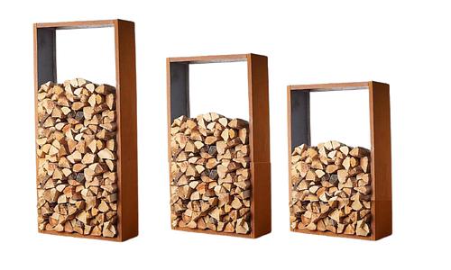 Rectangular Corten Storage Box - 3 Sizes #102