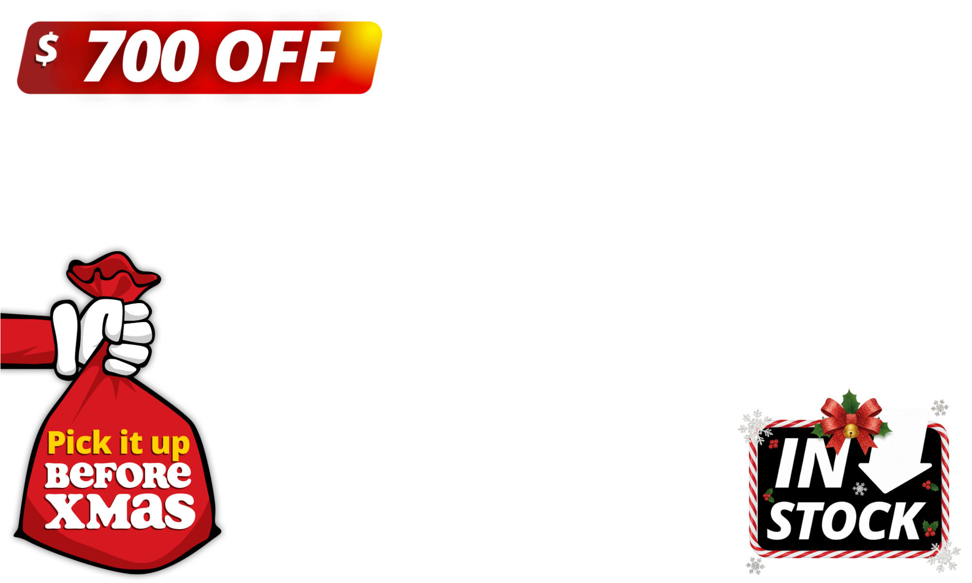 <b>In-stock mega deals</b> have just landed with <b>epic prices </b>and <b>Christmas delivery,</b> but hurry, stock is limited. T's & C'S Apply. 🎁🎄 