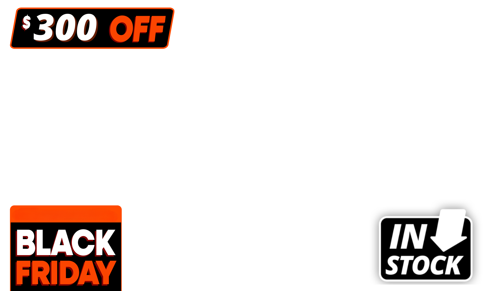 <p>Even more Black Friday mayhem!?  <b>In-stock steals </b>and up to <b>$1000 off selected favourites. </b>Get in quick, these won’t hang around. <i>T's & C's Apply.</i></p>