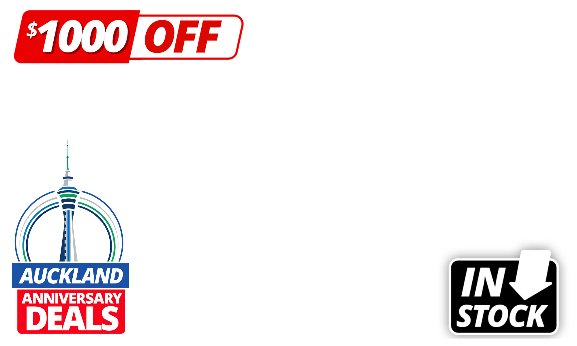 We can’t control the weather… 🌧️ But we can control the deals!<b> Epic half-price, in-stock steals </b>ready to brighten up your long weekend ☀️ <b>On now. </b>Ends Monday.