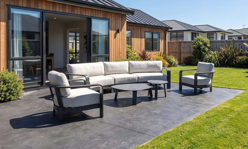 Havana 5 Seater Sofa Set - Ebony Wood-look  #4