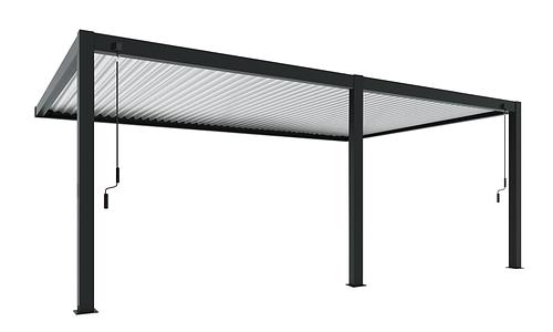 Luxe Louvres 6 x 4m Wall Mounted - 5 Variations (FS) #120
