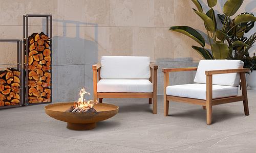 Bourlon Corten Fire Bowl Pit