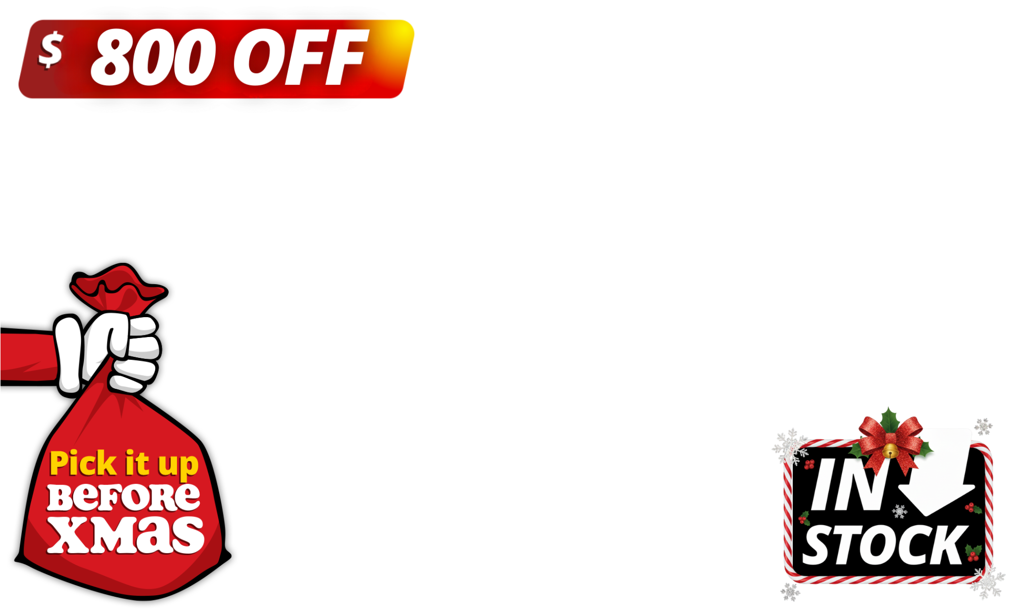 <b>In-stock mega deals</b> have just landed with <b>epic prices </b>and <b>Christmas delivery,</b> but hurry, stock is limited. T's & C'S Apply. 🎁🎄 