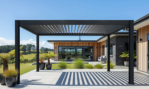 Luxe Louvres 3 x 4m Freestanding - 9 Variations #113