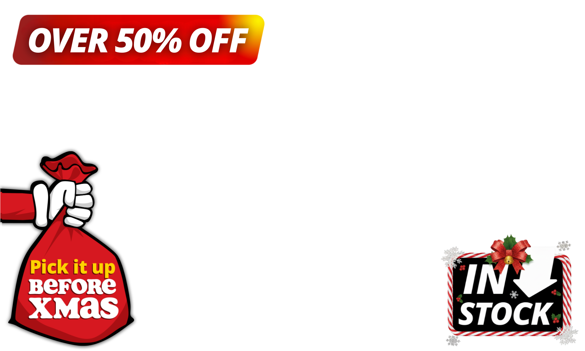 If it’s not under the tree yet… don’t panic. We’ve got it <strong>IN STOCK NOW</strong> and ready for <strong>Christmas pick-up</strong>. Because last-minute legends deserve wins too 🎄😉