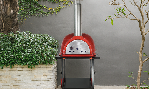 26" Ceramic Pizza Oven with Trolley Base #1
