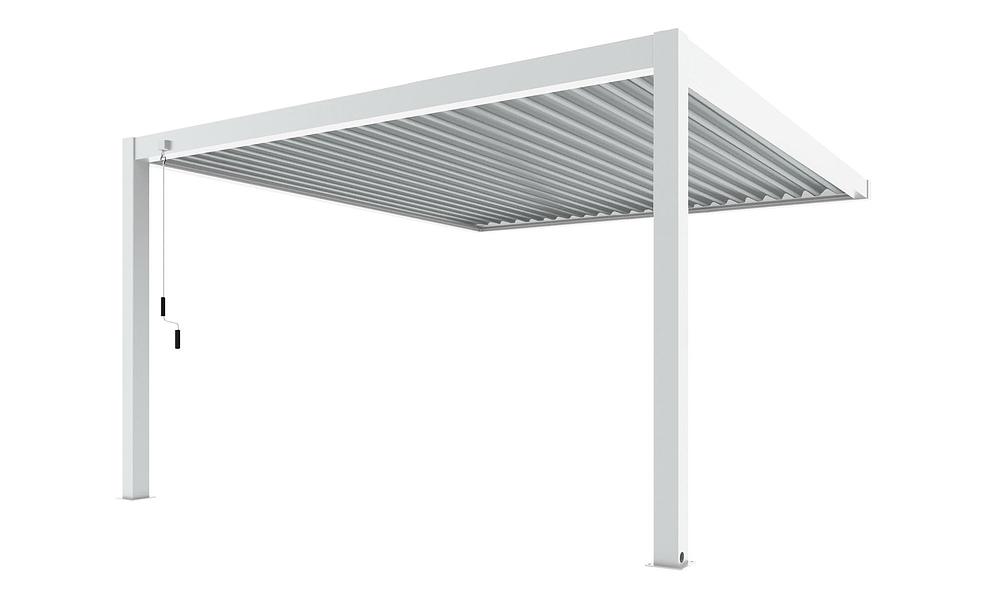 Luxe Louvres 4 x 4m Wall Mounted - 3 Variations #121