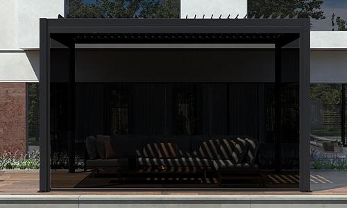 Premium Drop Down Screen 3m or 4m - Core Pergola Range #216