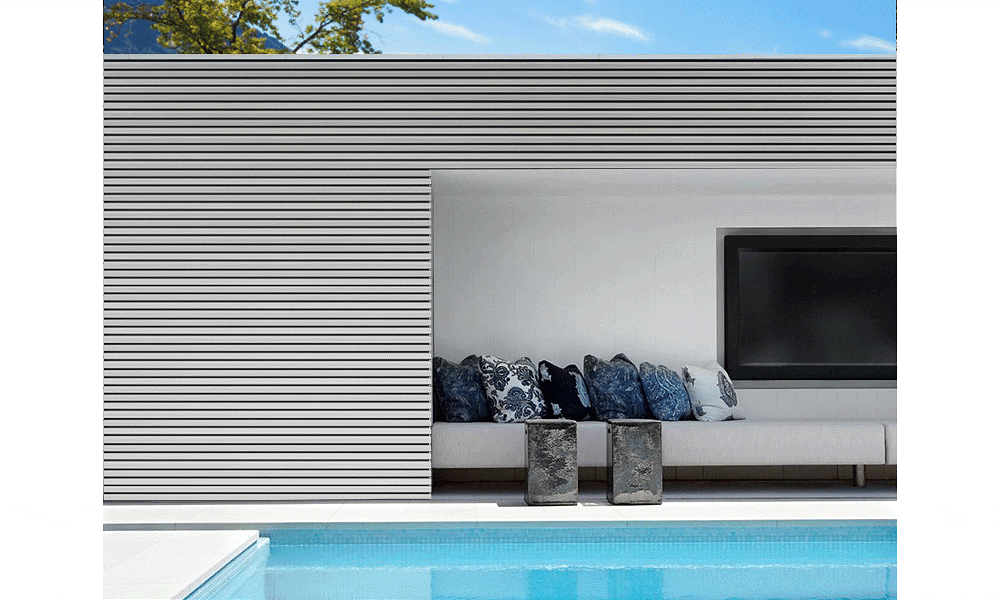Creative Edge Outdoor Wall Panels - Concrete #339