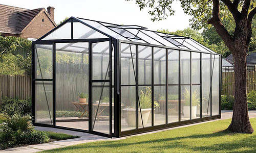 Eden Premium Greenhouse - 14'3" x 8'3" #4