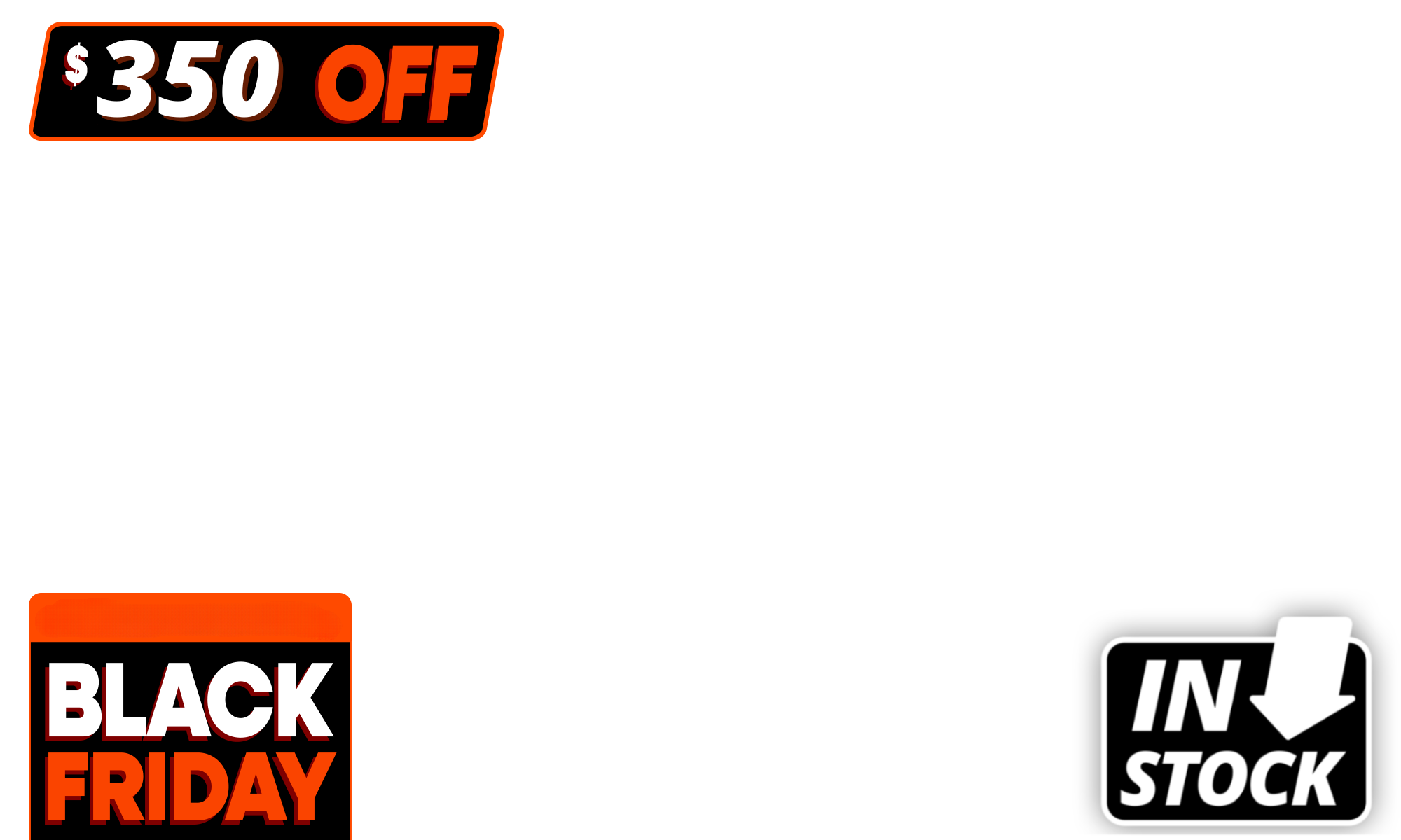 <p>Even more Black Friday mayhem!?  <b>In-stock steals </b>and up to <b>$1000 off selected favourites. </b>Get in quick, these won’t hang around. <i>T's & C's Apply.</i></p>