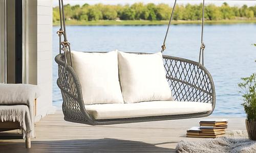 Antheia Double Swing Chair - Dark Grey #115