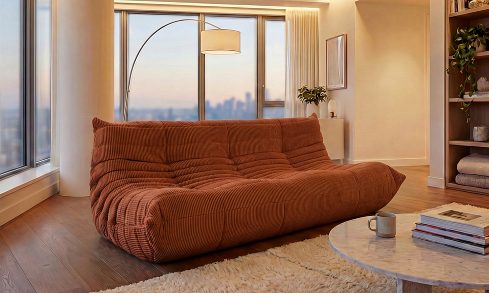 Tolly 3 Seater Expandable Sofa - 10 Colours #1