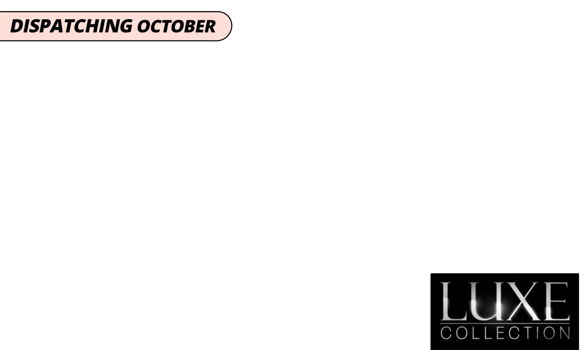 <b>Arriving Soon & Free Shipping!! </b>In production. Selling now. Lock in your Luxe Louvres from our October allocation before it’s gone. Estimated dispatch October. Limited Quantities Available. 