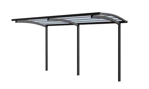 Caravan Cantilever Carport 7.5 x 3 x 3.5m #1