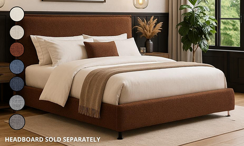 Lucerne Bed Base (Matches Sirocco & Delphine) - Selected Sizes & Colours #14
