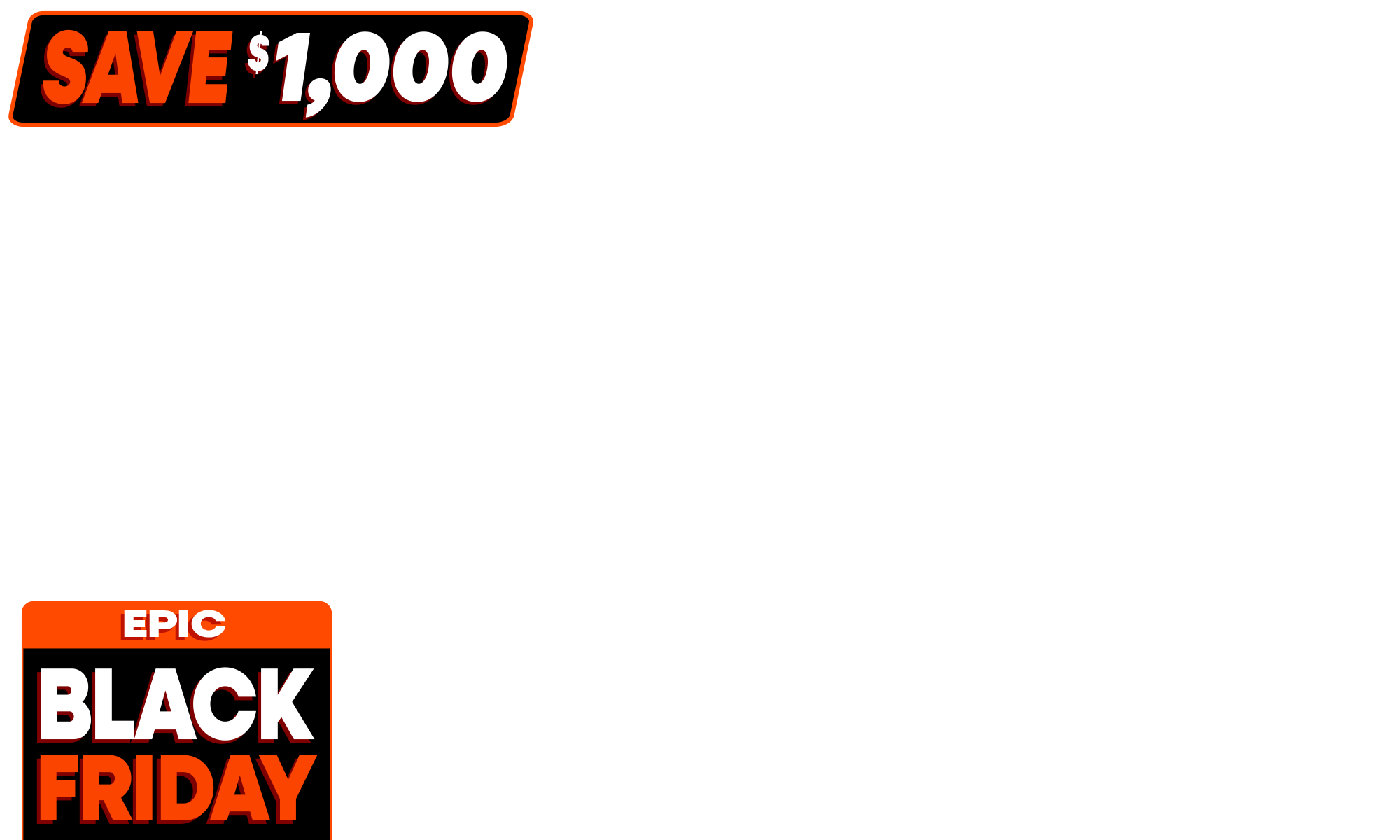 <b>LAUNCH PRICE: Save $1000! - </b>Say hello to our<b> New Elements Glass Sliding Doors!</b>. Now at a limited-time <b>Black Friday price,</b> get them before the price increases!<b>.</b> <i>T's & C's Apply.</i>