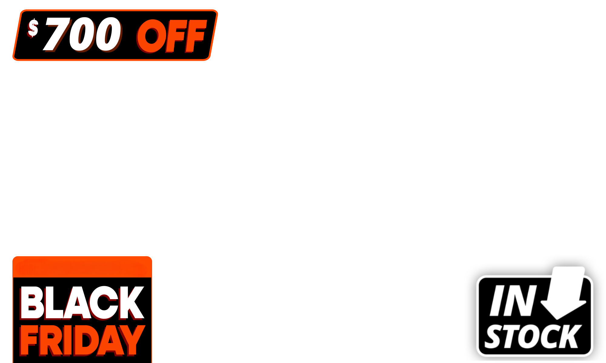 <p>Even more Black Friday mayhem!?  <b>In-stock steals </b>and up to <b>$1000 off selected favourites. </b>Get in quick, these won’t hang around. <i>T's & C's Apply.</i></p>