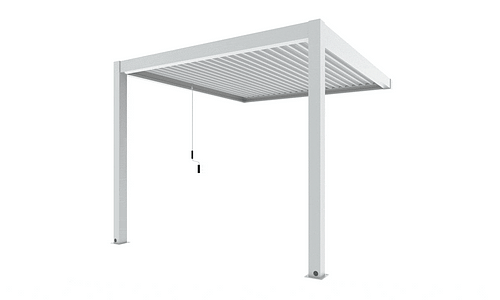 Luxe Louvres 3 x 3m Wall Mounted - 8 Variations #121