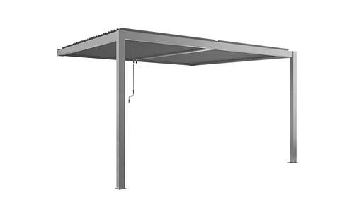 Aluminium Wall Mounted Pergola 294 x 294 - Grey Only #536