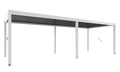 Luxe Louvres 8 x 3m Wall Mounted - 2 Variations #133