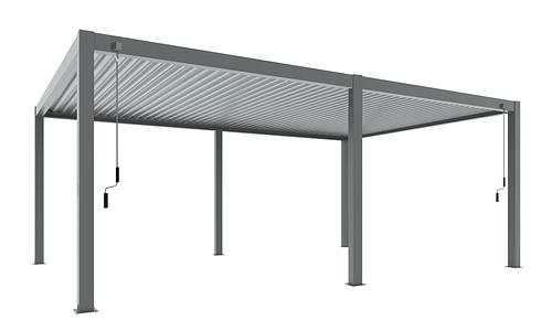 Luxe Louvres 6 x 4m Freestanding - 6 Variations (FS) #124