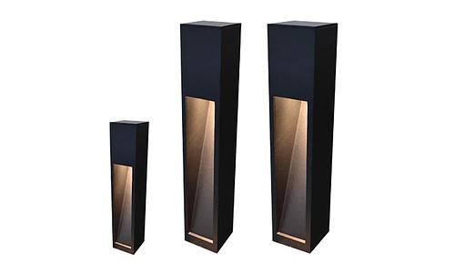 Pillar LED Solar Light - Corten #57