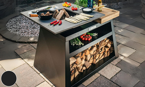 Titan Flame Outdoor Hibachi Grill - Black #51