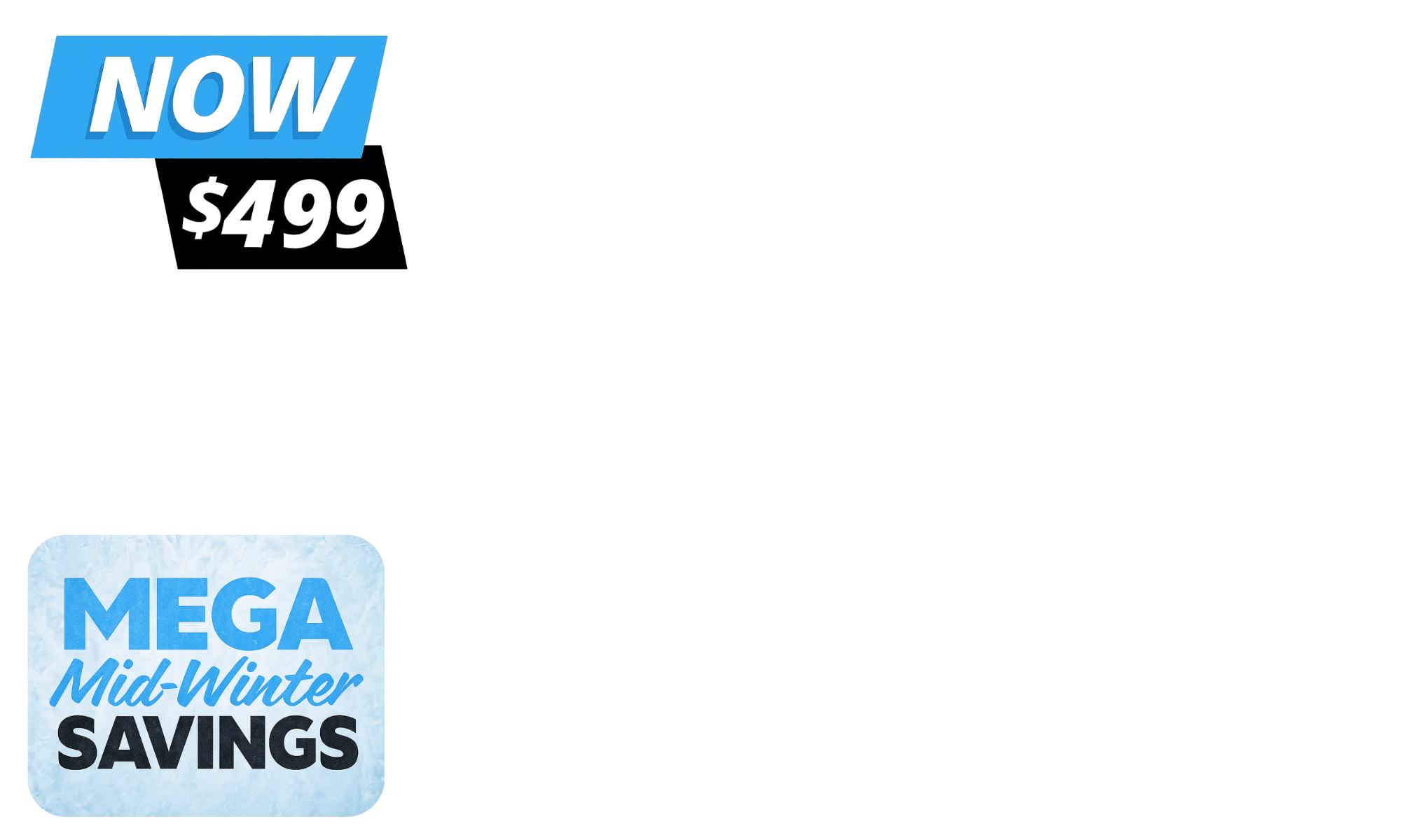 <span>Mega Mid-Winter Savings! </span><span>We’ve knocked up to </span><span>$1,000 off</span><span> selected outdoor favourites — from lounges to sofa sets and more. </span><span>Lock in your summer setup now, before prices (and temps) start heating up. </span><span>Two Days Only. Limited stock. Must end Wednesday 25 June. </span><em>T&Cs apply.</em>