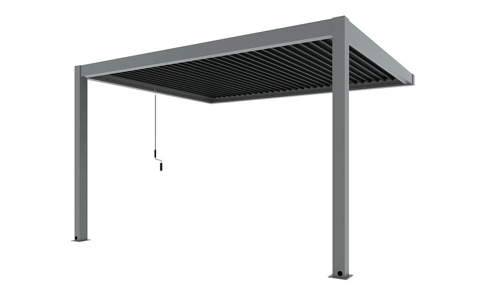 Luxe Louvres 3 x 4m Wall Mounted - 5 Variations #121